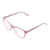 Armação para Óculos De Grau Feminino Retangular Koom Celestial Glare - Nude - comprar online