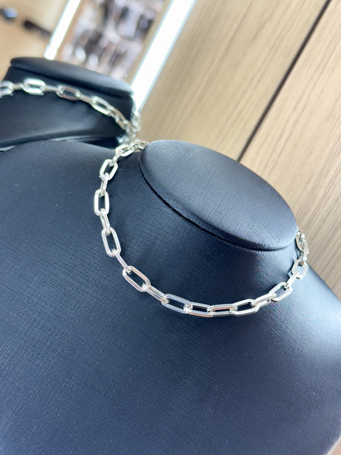 CHOKER CARTIE - PRATA