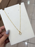 COLAR MINI CORAÇÃO- DOURADO