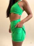 Short Leeom- Verde Brasil - comprar online