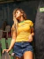 Baby Tee Brasil- Amarela