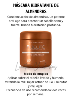 Máscara capilar de almendras Fidelité - comprar online