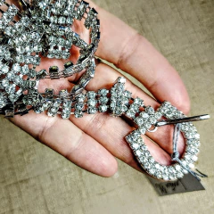 Cinto 3 strass - comprar online