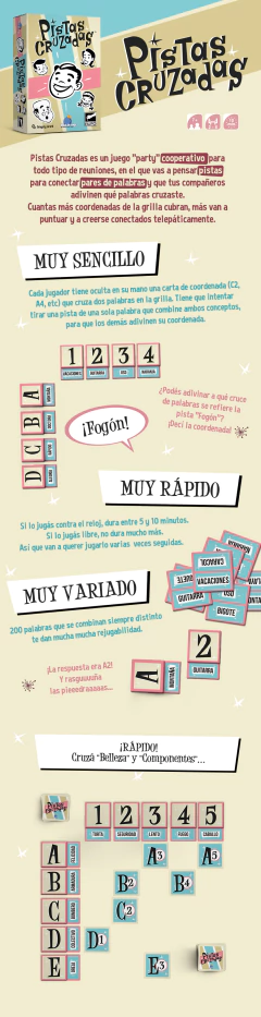 Pistas cruzadas - comprar online