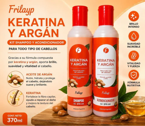 Kit shampoo y acondicionador