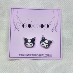Aros kawaii AQ Kuromi - tienda online