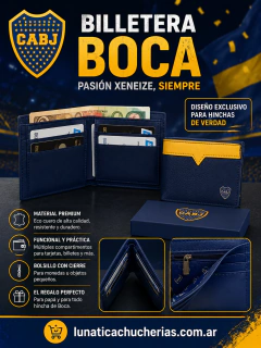 PREVENTA BILLETERA BOCA