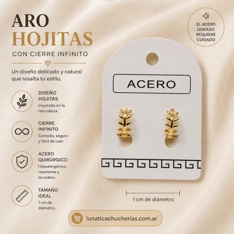 Aros hojita AD