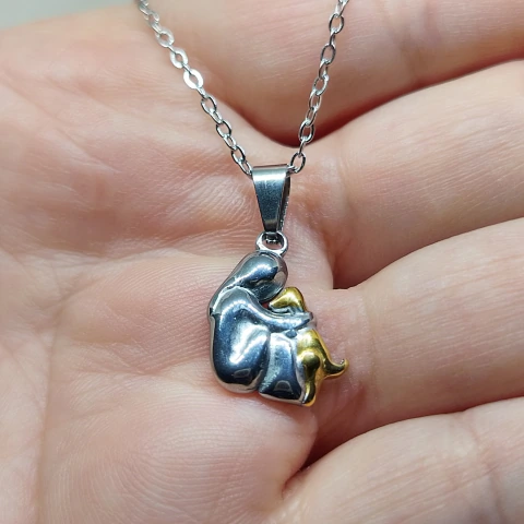 Conjunto dama con perrito