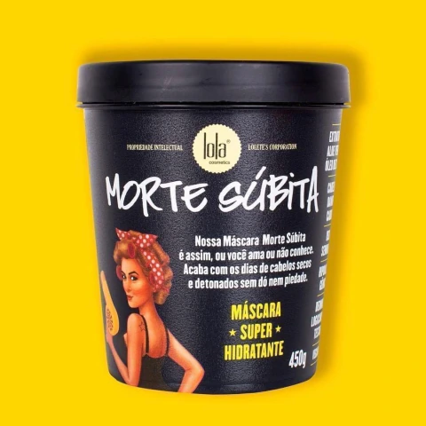 MORTE SÚBITA Máscara Capilar Super Hidratante