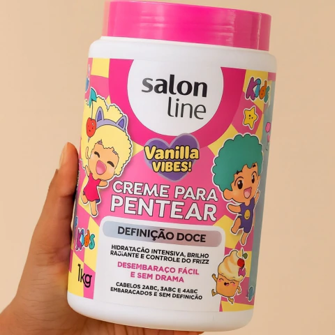 Crema para peinar Salon Line Kids