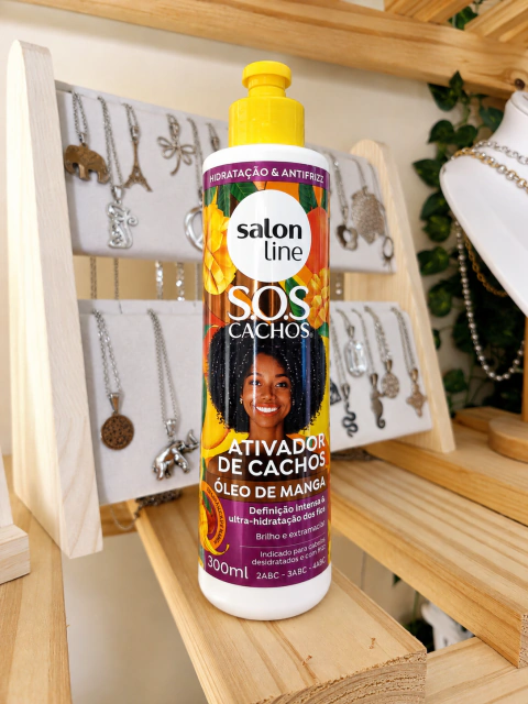Activador de Rizos con Aceite de Mango Salon Line