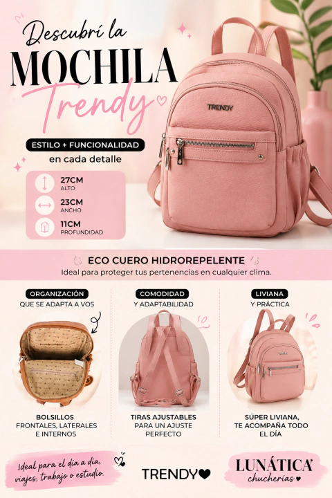 MOCHILA TRENDY