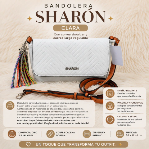 Cartera bandolera Sharon