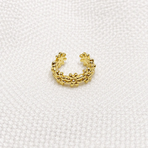 Aro cuff florcitas