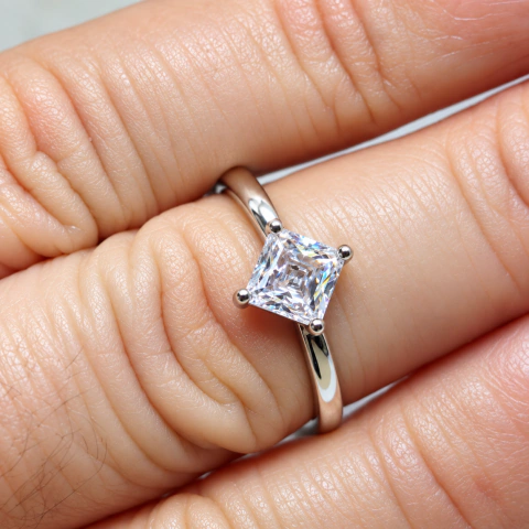 Anillo extensible rombo