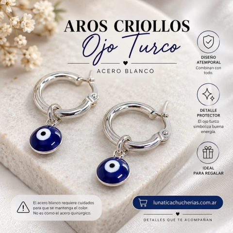 Aro AB con ojito turco