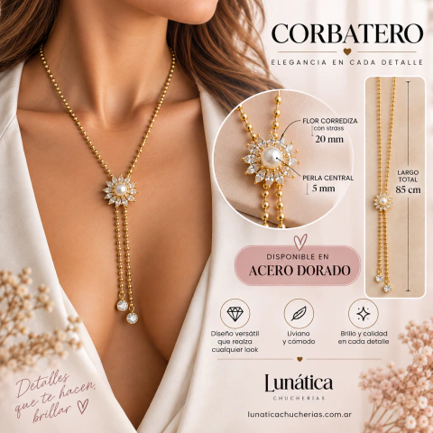 Corbatero acero 316l