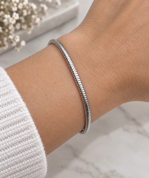 Pulsera de acero quirúrgico