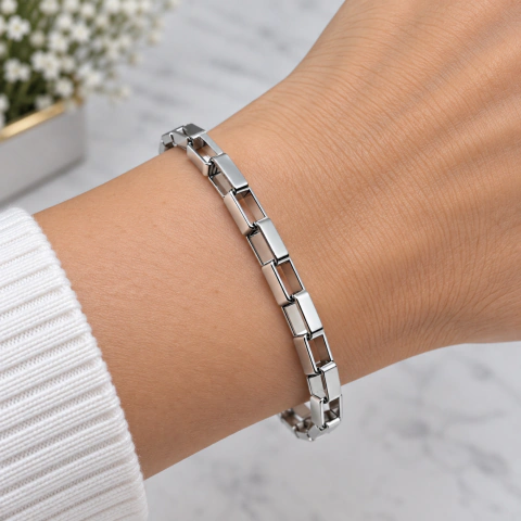 Pulsera forcet 4.0 mm acero quirúrgico