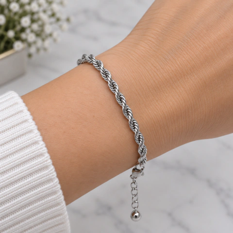Pulsera de acero tourbillon