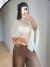 Bata Boho Tule Branca