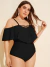 Maiô Plus Size Ombro a Ombro