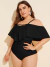 Maiô Plus Size Ombro a Ombro - comprar online