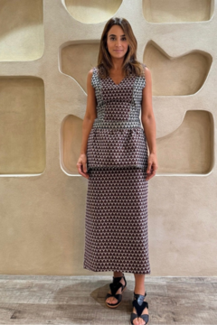 Saia Pitu Jacquard Losango