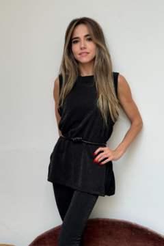 Regata Lurex Mole Preta
