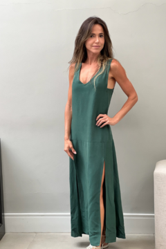 Vestido Amaznia Hortel - Evva São Paulo