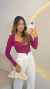 Blusa Poliamida Manga Longa