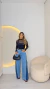 Calça Jeans Bicolor - Bonita Brasil Itu
