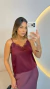 Blusa Cetim alça na internet