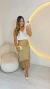Blusa Cetim alça