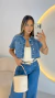 Camisa Curta jeans na internet