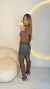 Shorts Saia PU - comprar online