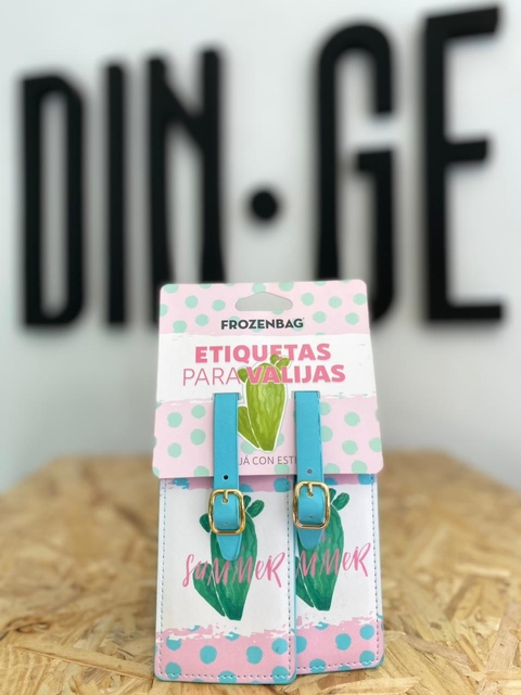 Tag para valija by Frozen bag