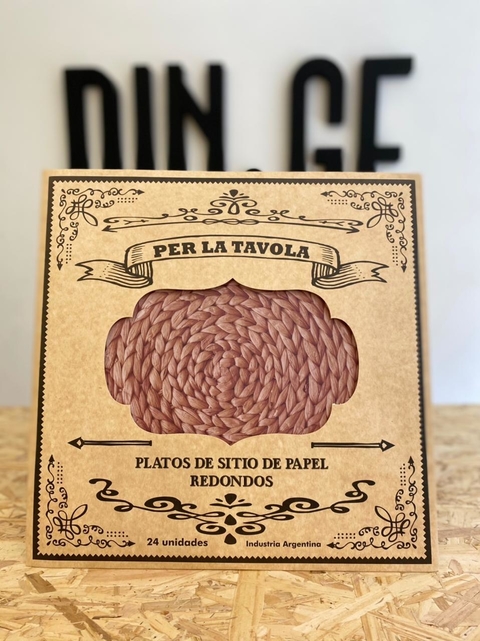 Platos de Sitio x 24 Per la Tavola - comprar online