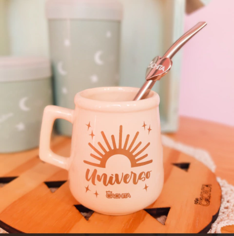 Mate Cerámica Universo Cachita