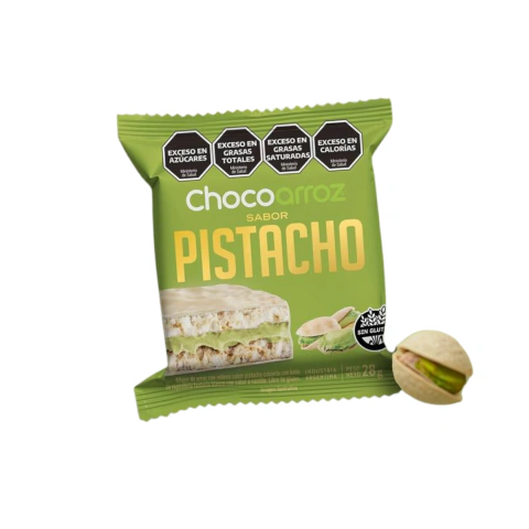Alfajor choco arroz pistacho sin tacc (Gallo)