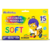 Massinha de Modelar Soft Acrilex 12 Cores 180 g - comprar online