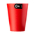 Copo Cônico de Plástico livre de BPA 300ml