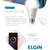 Lâmpada Smart Color Bulbo Led 10w110/220 Inteligente Elgin - loja online