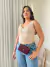 Mini Bag Croco Isa Vinho na internet