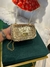 Mini Bag Joyce Dourada Metaliazda Croco na internet