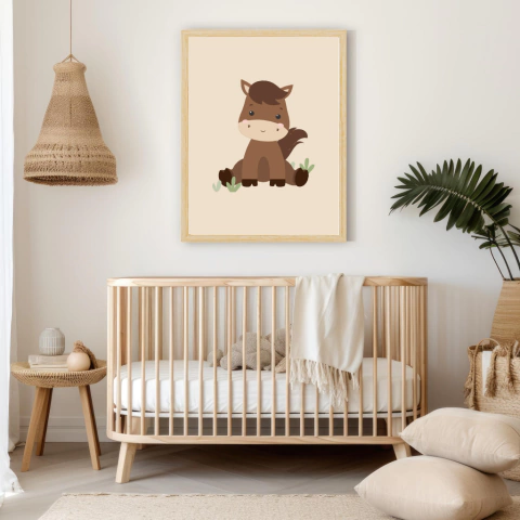 Quadro Infantil - Cavalinho