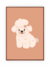 Quadro Infantil - Cachorrinha - Aluria Kids| Quadros Infantis 
