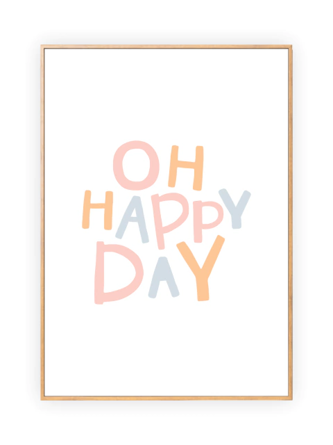 Quadro Infantil - Oh Happy Day - comprar online
