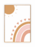 Quadro Infantil Boho - Arco Iris Magic Colors